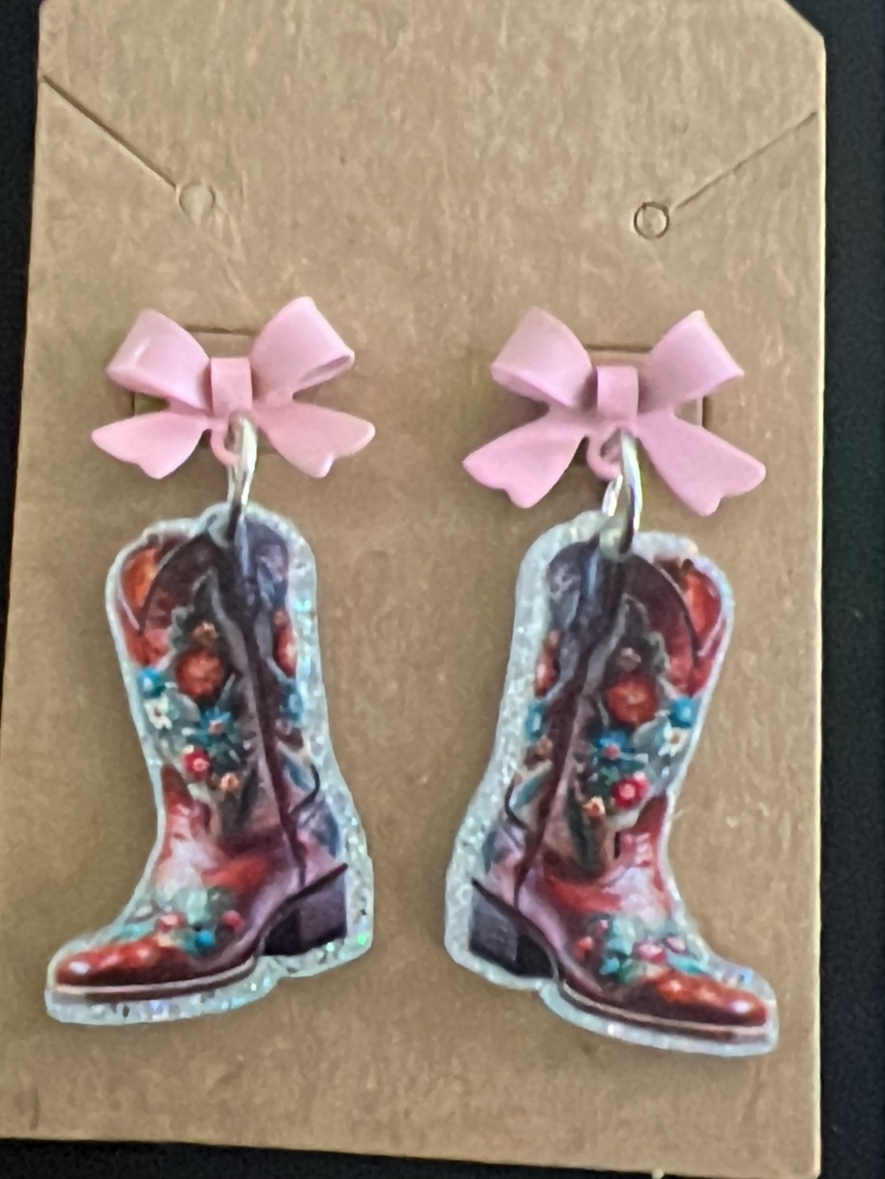 From bows to boots Earrings
